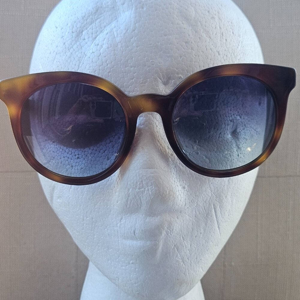 Jimmy Choo Ladies Vivy Havana Sunglasses Round Full Rim Shades - Picture 3 of 16
